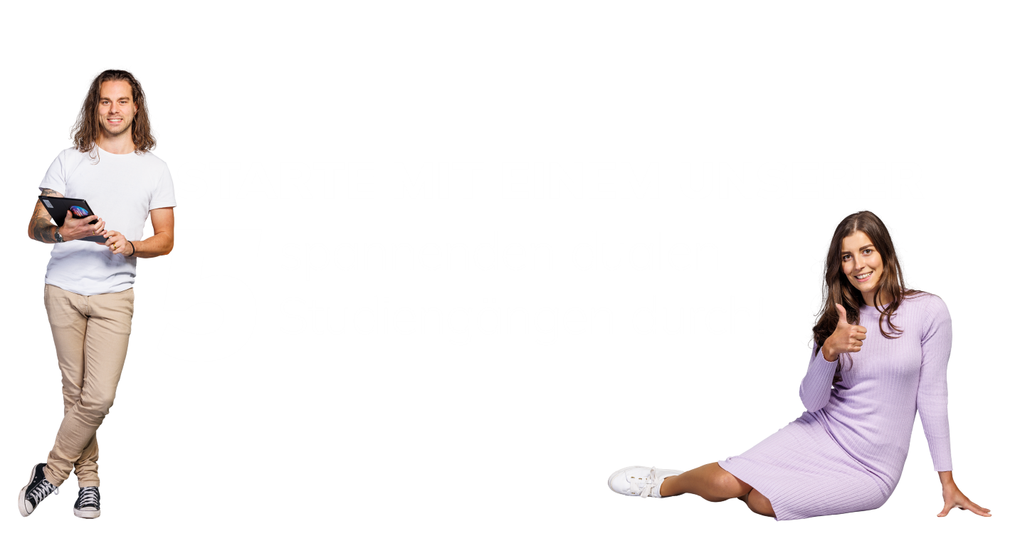 Starte mit einem unserer 5 spannenden dualen Studiengängen durch!