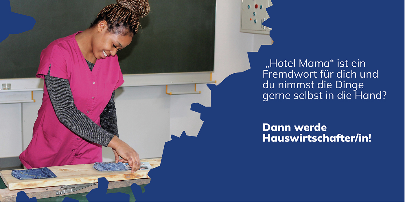 „Hotel Mama“ ist ein Fremdwort für dich und du nimmst die Dinge gerne selbst in die Hand? Dann werde Hauswirtschafter/in!